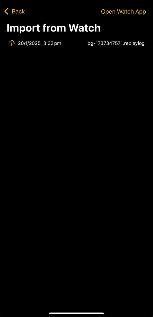 List of Replay Logs available for download.